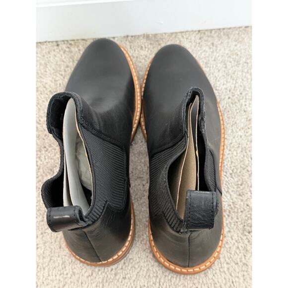 Nisolo Carmen Leather Pull On Ankle Chelsea Boots Black Women's Size 8.5 NWOT - Picture 9 of 12